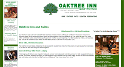 Desktop Screenshot of oaktreeinnandsuites.com